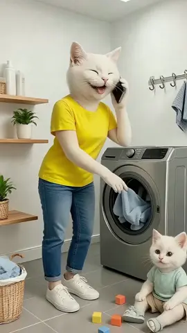 The price of carelessness goes in loss#ai #catai #cat #aivideos #foryou 