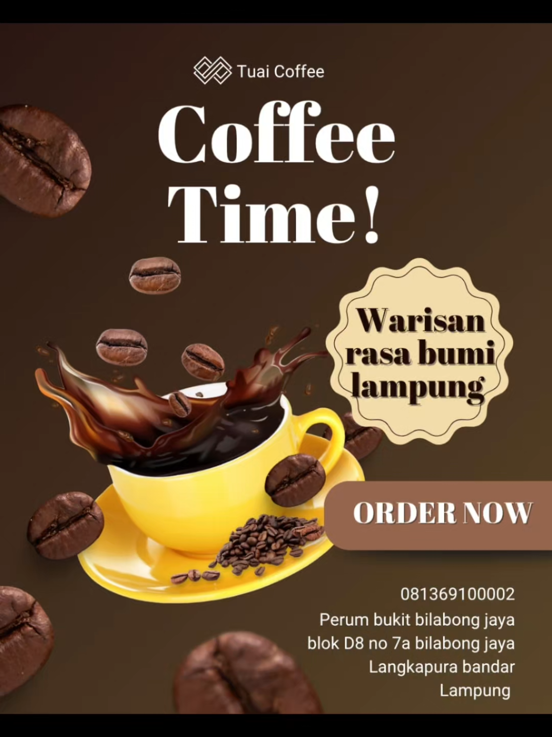 Tuai Kopi Lampung Warisan rasa bumi Lampung Link pemesanan : https://id.shp.ee/yJpWBKZ #tuaikopilampung #kopi #fyppppppppppppppppppppppp 