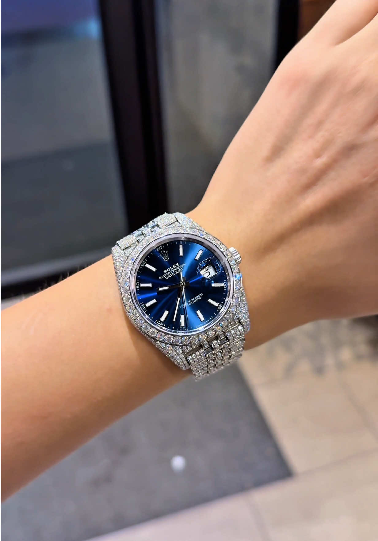 Hơn 1000 viên kim cương Moiss xuất sắc 💎 Anh zai nào muốn sở hữu k ạ #xuhuong #donghokimcuong #phanhungluxury #fyp #dongho 