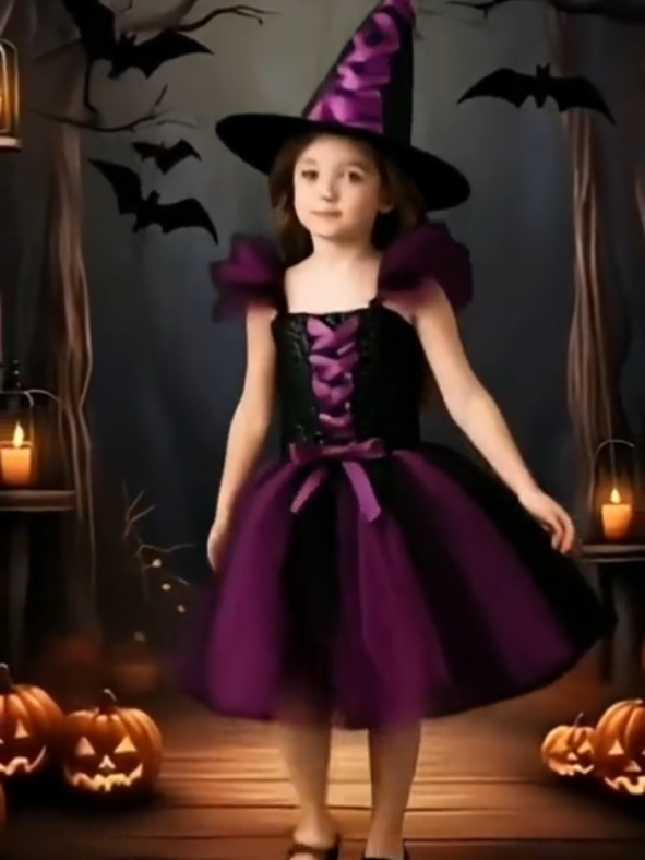 Witch Costume for Kids #witch #costume #tutudress #halloween #forkids 