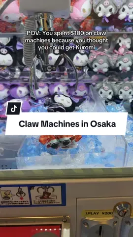 If do it for the plot was a person it would be me in Japan spending rent money #clawmachines #dotonbori #osaka #japantrip #japantravel 