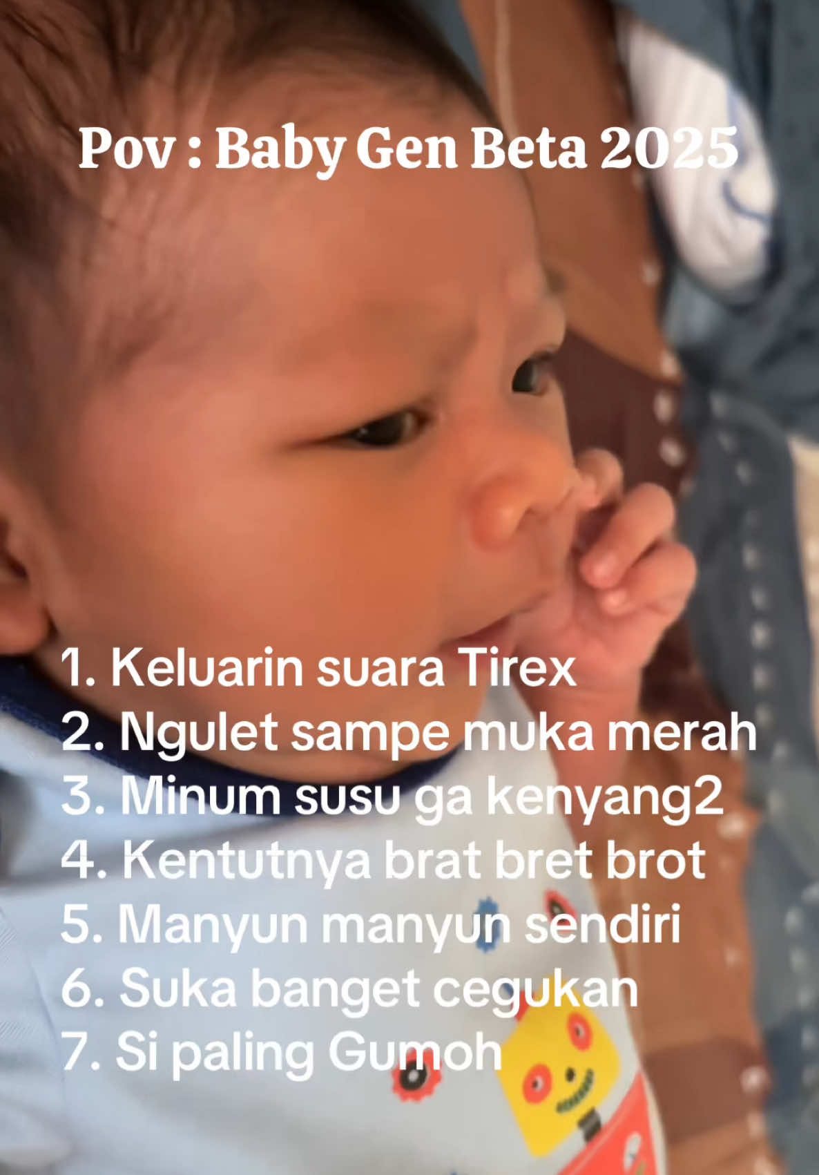 Ada yang sama kah ?? 👶🏻  #genbeta #babytiktok #newborn #newbornbaby #babygenbeta  