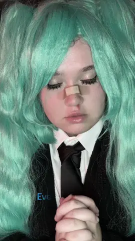 I want to re do this wig tbh. #rollinggirl #rollinggirlmiku #rollinggirlcosplay #rollinggirlmikucosplay #miku 
