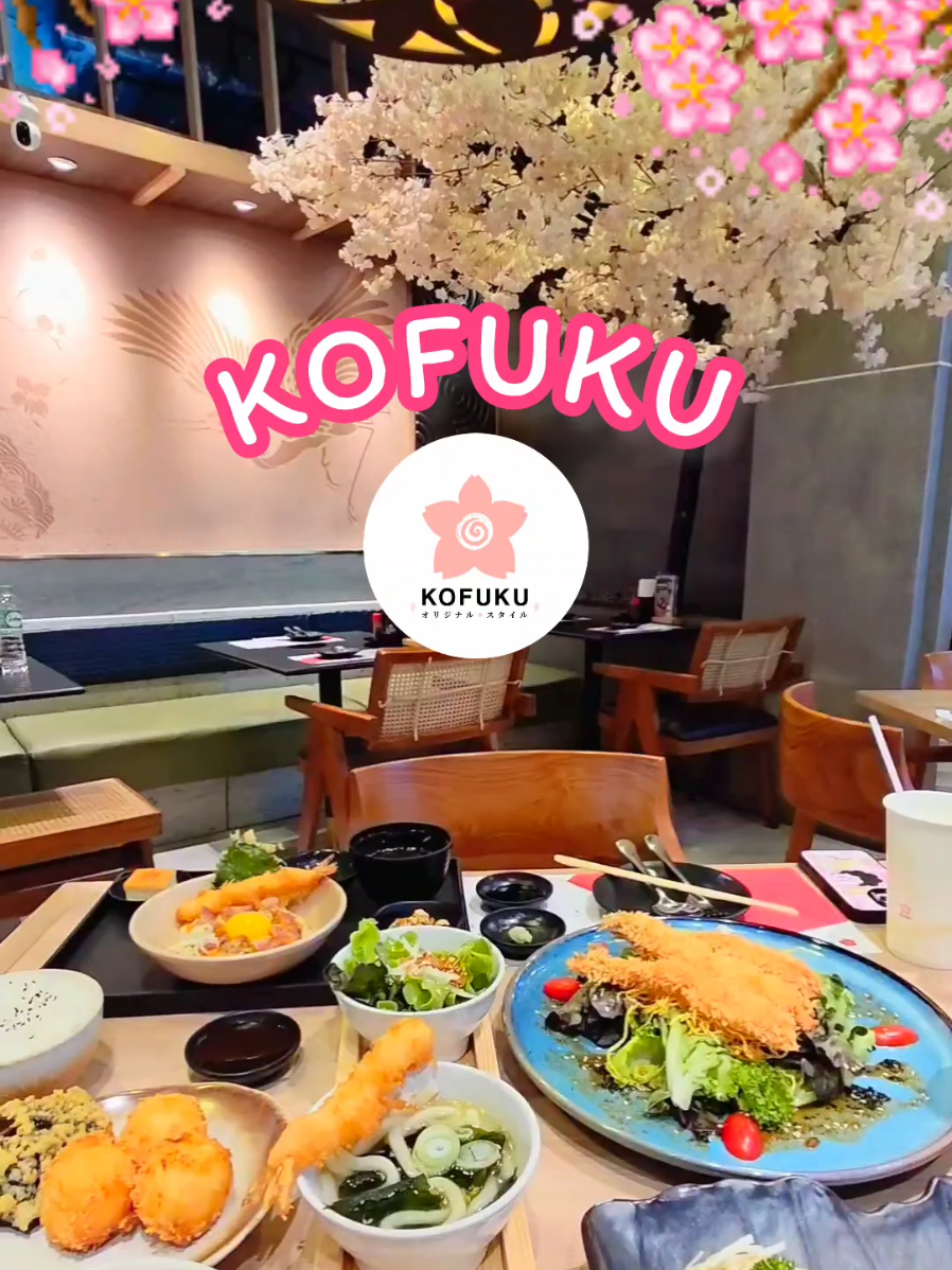 อาหารญี่ปุ่น อร่อยและราคาน่ารักต้องยกให้ที่นี่เลย ✨ KOFUKU ✨ มีให้เลือกอร่อยหลากหลายเมนู พร้อมบรรยากาศฟินๆจนนึกว่าอยู่ญี่ปุ่น ใครใกล้สาขาไหนรีบไปสาขาใกล้บ้านได้เลย โปรดีๆเพียบ 💖    #Kofuku #กินกับTikTok #อาหารญี่ปุ่น #tiktokพากิน #อร่อยต้องลอง 