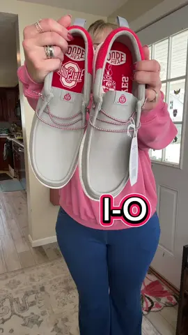 Say it with us O-H!!!! @HeyDude #ohio #CollegeFootball #osu #sliponshoes #football 