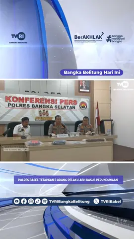 POLRES BASEL TETAPKAN 5 ORANG PELAKU ABH KASUS PERUNDUNGAN #berita #news #TVRI #TVRINASIONAL #PUNYAKITESEMUE