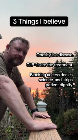 Obesity is a disease and GLP-1s are science-backed treatment.  #glp1 
