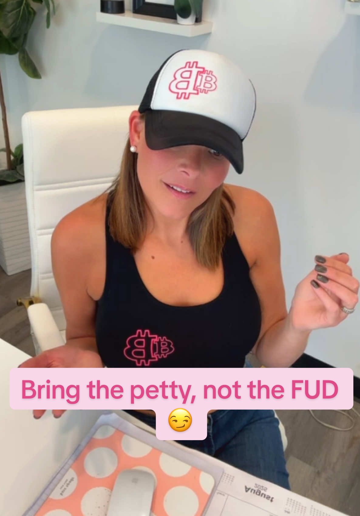 Wish-a-Mother-Token-Would Wednesday 😏💸 Today’s assignment: Bring the petty to a simmer, and if anyone tries to disturb your crypto peace, make ’em wish they hadn’t! 🚀😉 #crypto #cryptowomen #pettywednesday #thebullishbabecrypto #dontdisturbmybags