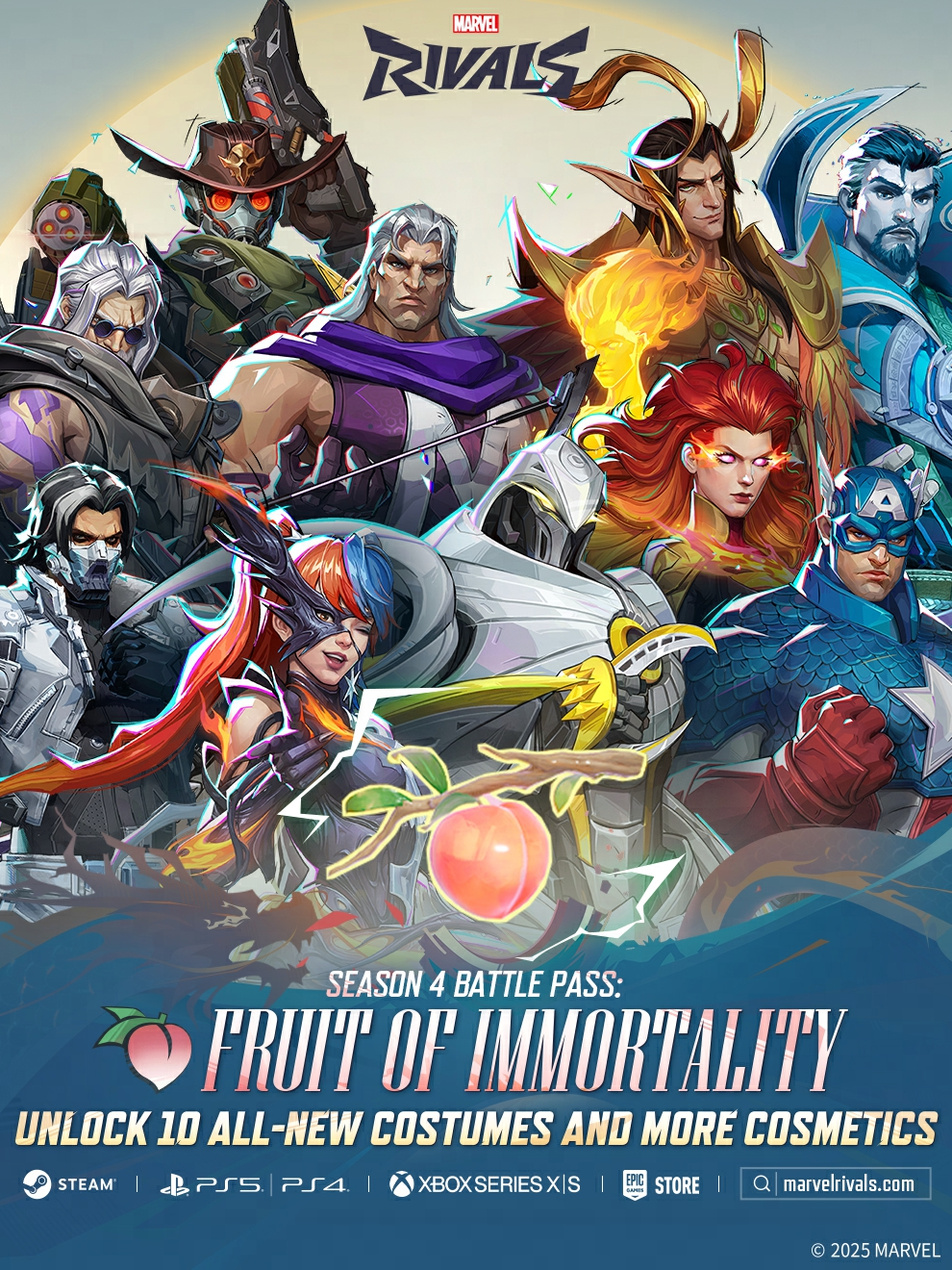 Season 4 Battle Pass: Fruit of Immortality | Official Trailer | #MarvelRivals