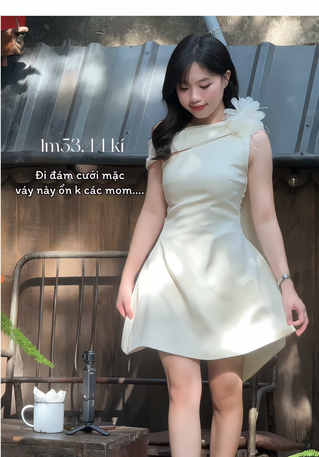 Giờ nhìn lại ảnh shop mới biết mình mặc sai 😭😭😭😭 #meimytom #damdutiec 