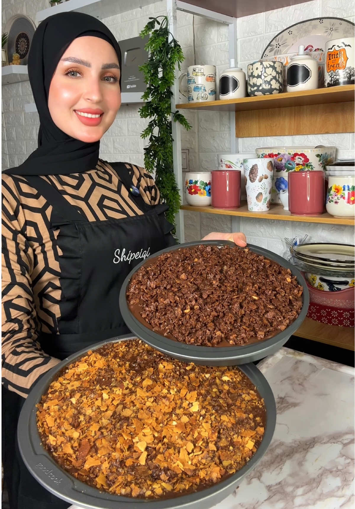تجربتي مع كيكة الكرانشي 👍🍰 تستاهل؟🩵 #طبخ #اطبخ_علي_تيك_توك #طبخات_تيك_توك #اكسبلور #العراق 