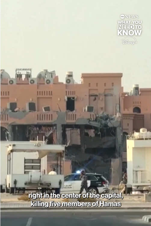 Five members of Hamas and a member of Qatar's Internal Security Force were killed Tuesday in an Israeli strike on Doha, Qatar, targeting senior Hamas leadership in the country for ceasefire talks, according to statements from officials on each side. What You Need to Know is now streaming exclusively on @DisneyPlus.