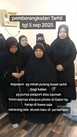 pemberangkatan thl 5 sep #tarhil 