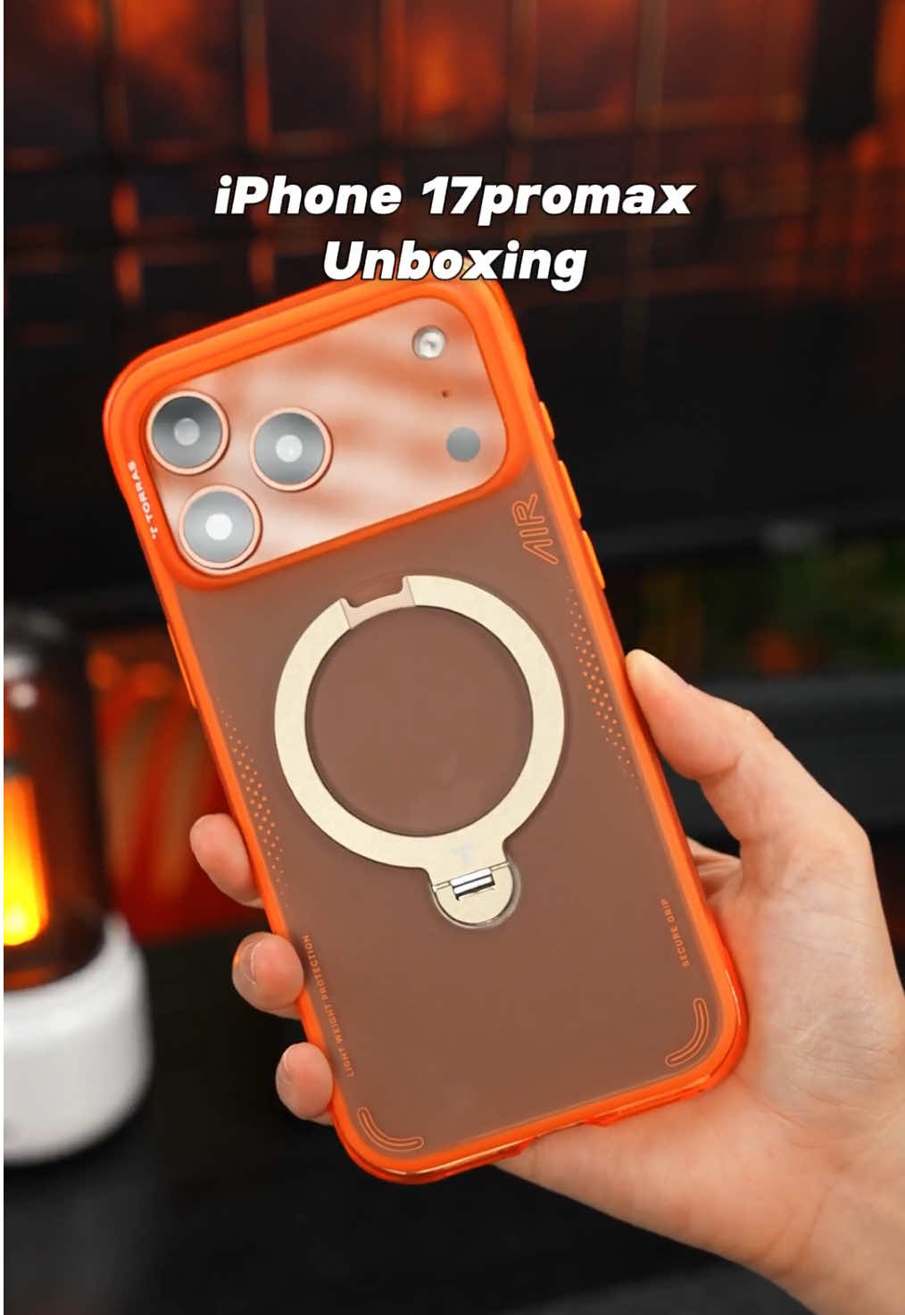 Will the iPhone 17 with dual captrue be your first choice?#iphone17 #airbag #phonecase #Tech #unboxing 