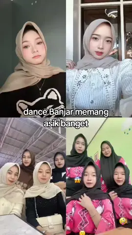ib : lewat fyp  | asik banget cuy #dance #banjargril #fyp #xzyabc #foryouu 