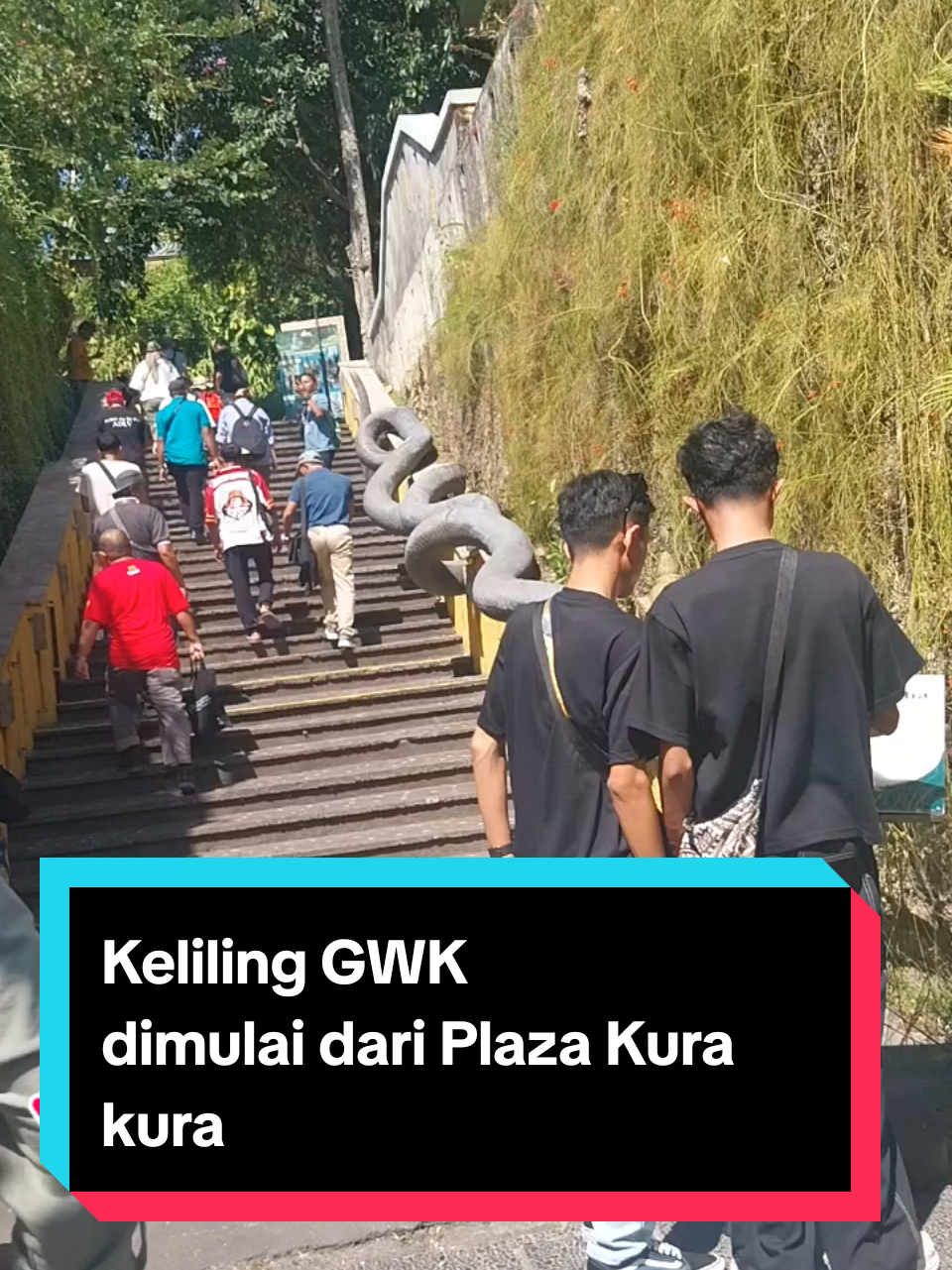 TAMAN GARUDA WISNU KENCANA (GWK)  #JelajahAtraksiAkhirPekan #atraksiakhirpekan  #jelajahakhirpekan  #healingbarengkeluarga  #relaksasipulau 
