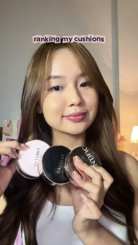 my top 3 cushions based on their coverage! #gmeelanpinkcushion #gmeelan2in1cushion #mattecushion #cushion #makeup @GMEELAN_PH 