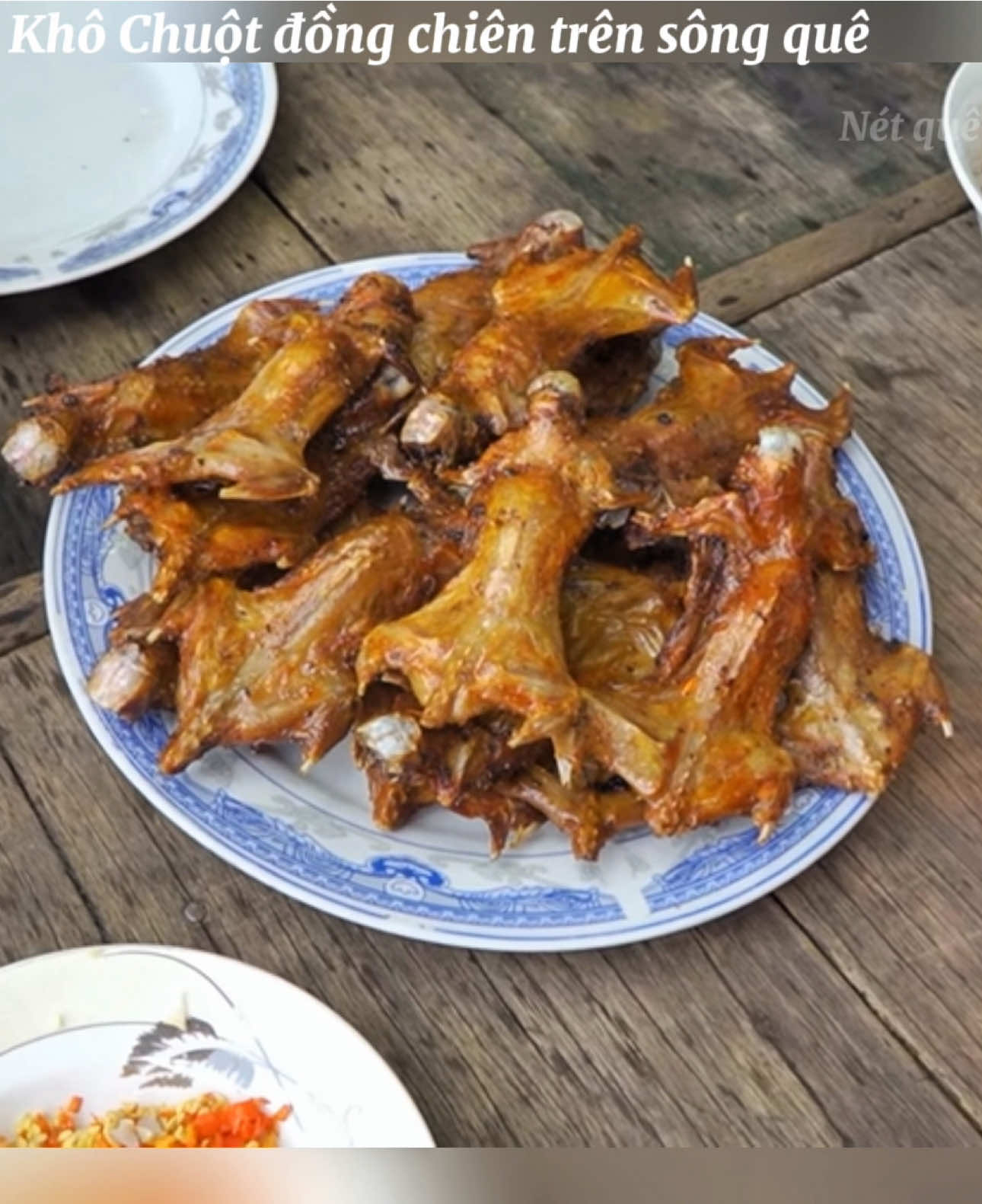 Khô Chuột đồng chiên. #netque #nauan #monandanda #amthucmientay #monanmientay 