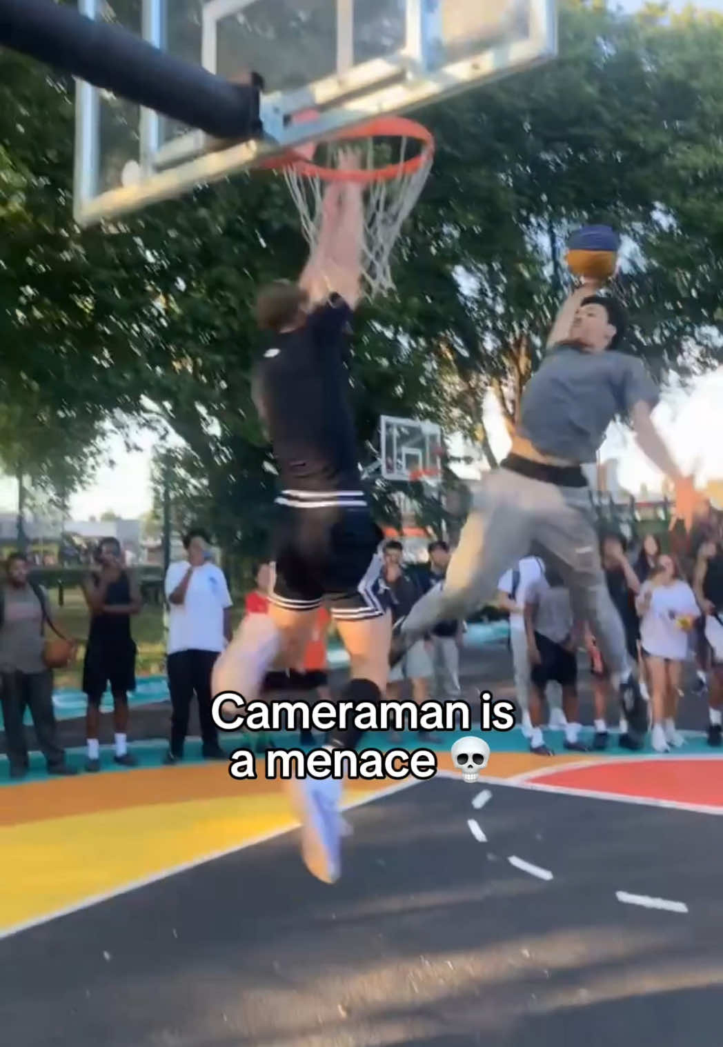 Bro was flabbergasted 😭 @Hoopspaceuk #basketball #europe #memes #viral #fyp 