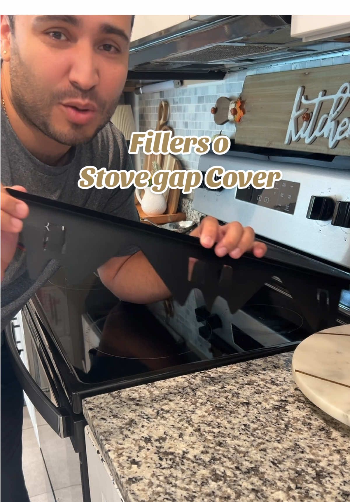 Fillers o Stove gap #fillers #stovegapcovers #kitchengadgets #kitchencleaning 
