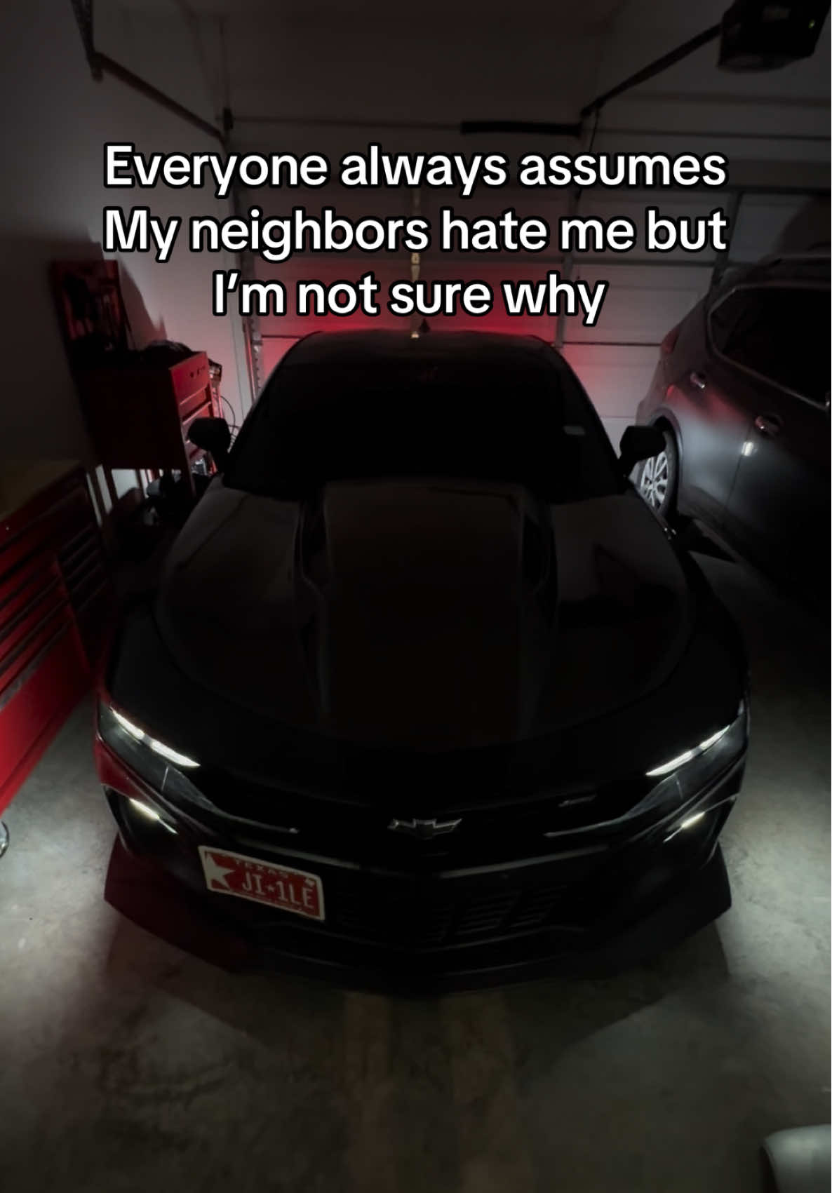 Am I really a menace though ? #neighbors #camaro #asmr #loud #coldstart 