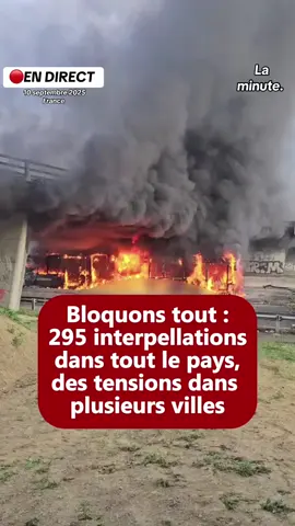 manifestation 10 septembre 2025 en direct .  #actualite #info #actufrance #actu #manifestation 