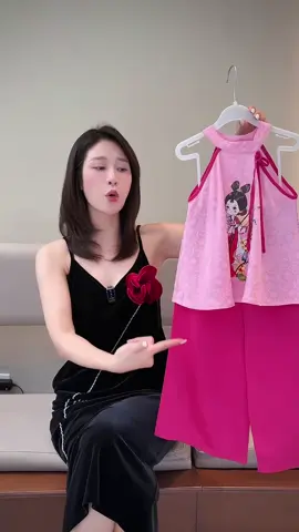 Set trung thu có sz cho mẹ và bé #xuhuong #MeOngGau #vaytrungthuchobe 