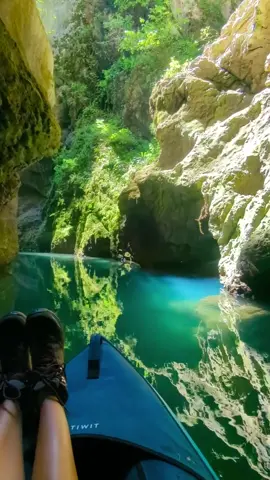 If light was a feeling, would it not be this? The way it fractures on the canyon walls of Topolnița, slipping like liquid fire across stone that has waited centuries for your gaze. The water beneath is not just green but translucent memory, carrying you forward as if you are part of some ancient pilgrimage. You stand on a board, body taut against the current, and for a fleeting moment the world has no borders, no names, only the pulse of something greater pulling you into its secret heart. Topolnița is more than a cave system, more than twenty kilometers of subterranean wonder. It is geology dreaming in slow motion, a cathedral carved not by hands but by persistence itself. Here, chambers rise like forgotten thrones, underground rivers murmur through hallways where no sun has ever reached, and the very air tastes of primeval mystery. To glide through its canyon is to be written into the story of stone and water, to borrow time from the earth’s oldest library. And what stays after you leave? Not a photograph, not a tidy line in a travelogue, but a scar of beauty branded into your marrow. You will remember the water’s strange glow long after your body has forgotten its balance, the way light seemed to breathe on rock as if alive. You will recall how your chest tightened, not from fear, but from the rare intoxication of being wholly present. Will you ever chase that kind of belonging again? Or will you let it haunt you forever? Video by @Tovarășii  [Topolnita Cave, Mehedinti Plateau, Underground Rivers, Limestone Canyon, Cave Adventures, Green Translucent Water, Romanian Karst, Hidden Wonders, Speleological Marvels, Subterranean World, Wild Romania, Geological Formations, Mystic Landscapes, Canyon Exploration, Adventure Spirit, Rare Journeys, Natural Sanctuaries, Ancient Caves, Timeless Beauty, Remote Escapes] #romania #travel #adventure #nature