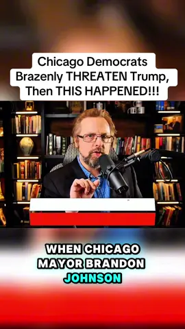 Chicago Democrats Brazenly THREATEN Trump, Then THIS HAPPENED!!! #donaldtrump #democrats #chicago #fyp 