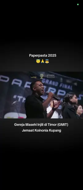 #Paperpasta2025 #GmitKoinoniaKupangGMITGerejaMasehiInjilidiTimorKotaKupangNTTIndonesia #Menuju100TahunGMITKoinonia1AbadGMITKoinoniaKebaktianUtamaMinggu 