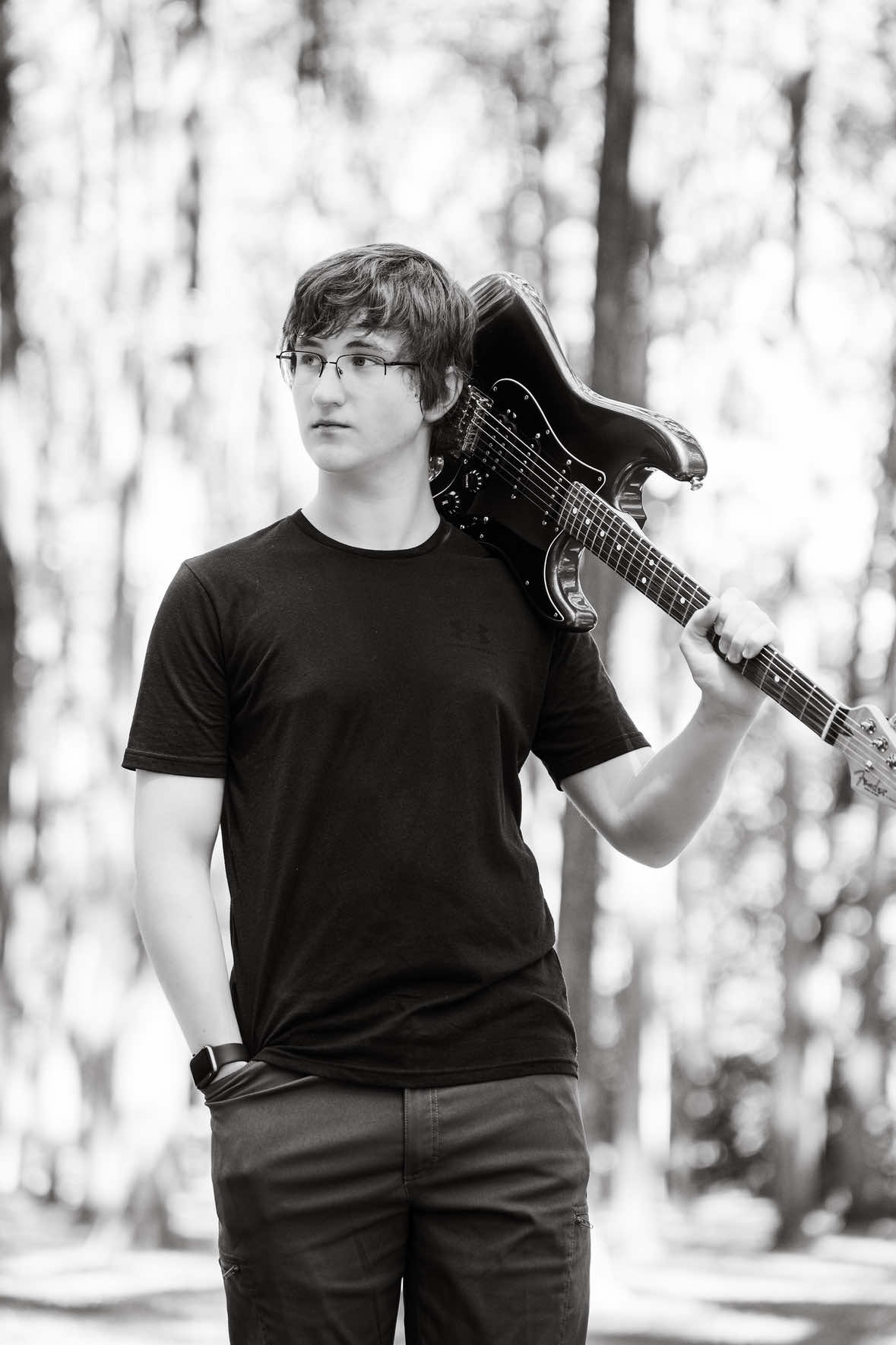 Ike can play the drums blind folded! How cool! Think you could do that? #drums #seniorpictures #blindfolded #senioryear #band 