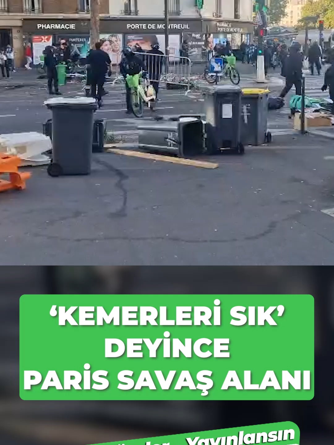 Bayrou hükümetinin kemer sıkma önlemlerine karşı Paris'te grev Odatv | İhbar Hattı 0538 406 62 26 #keşfet