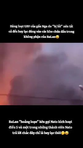 Hình ảnh máy bay không người lái của gấu Nga bay lạc vào các kho chứa dầu trong không phận BaLan #world #war #warzone #🇷🇺 #russia #balan #nato #ukraine #🇺🇲 #america #xuhuongtiktok 