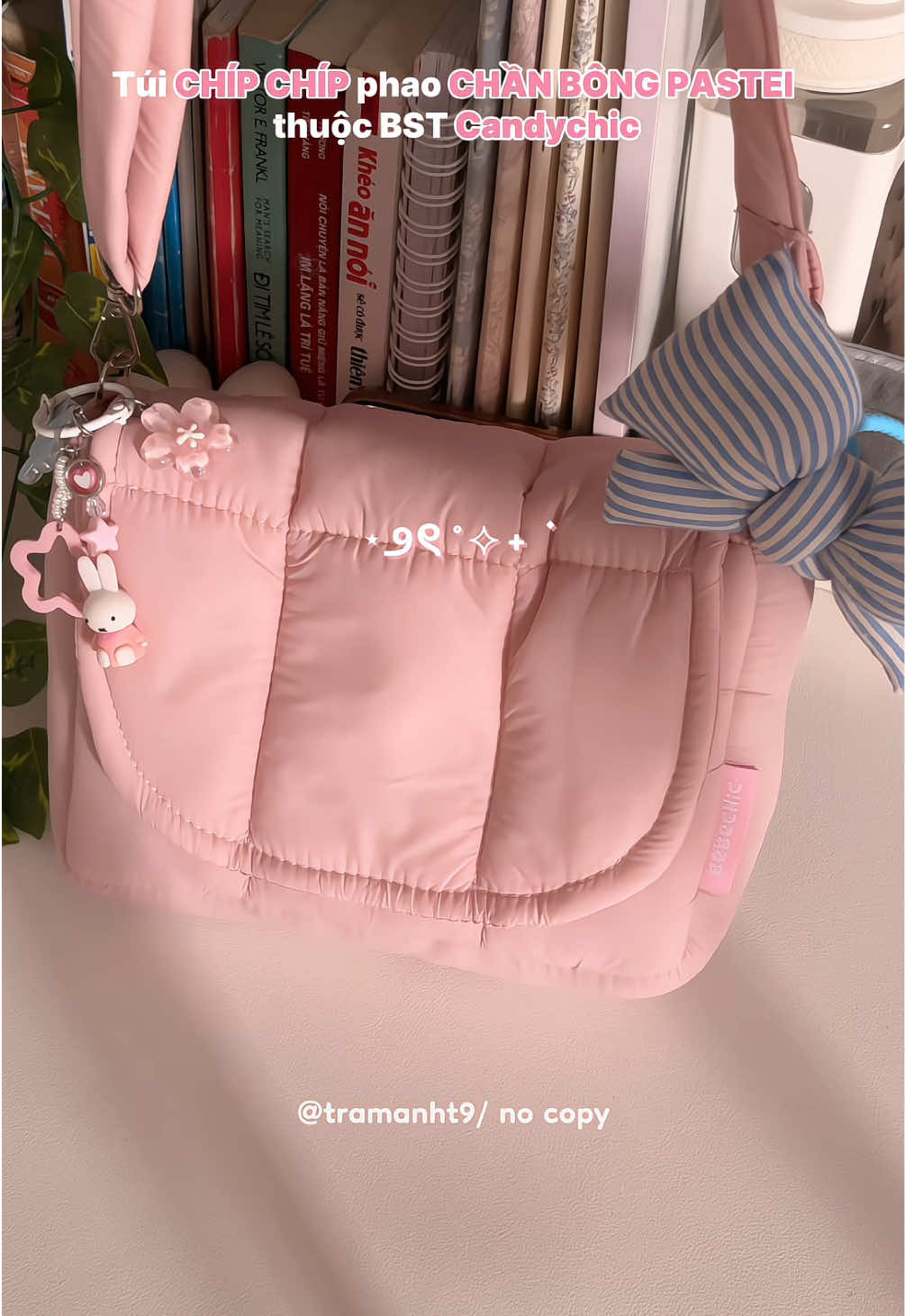 Túi hồng xinhh gheee @BEBE CHIC #unboxing #bebechic #candychic #tuitone #tuixach 