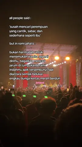 ahoyy.. sukit mencari perempuan yang sama seperti dirimu buu.. #foryour #rebelfest #rtj #romi #mymomismylife 