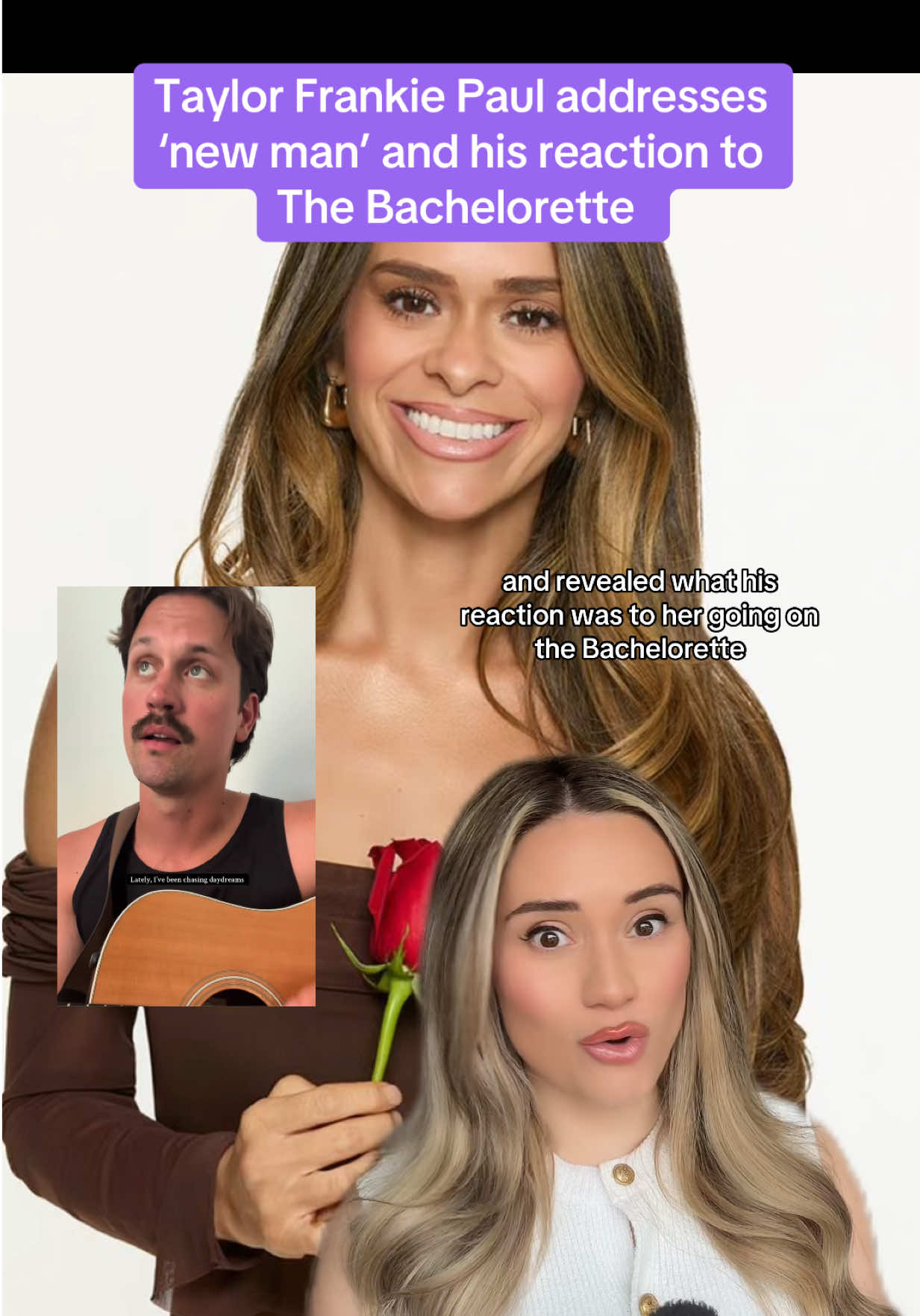 Taylor Frankie Paul addresses ‘new man’ and his reaction to The Bachelorette (AD Disney Ambassador) #whattowatch #taylorfrankiepaul #thebachelorette #callherdaddy #secretlivesofmormonwives 
