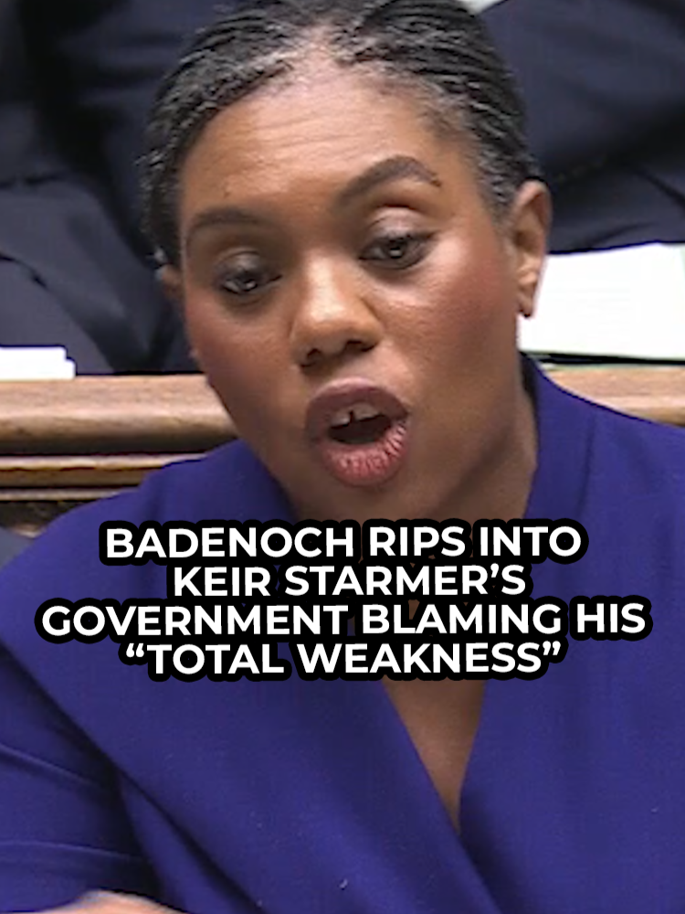Kemi Badenoch rips into Keir Starmer's government, blaming his 'total weakness'  #News #KemiBadenoch #KeirStarmer #Politics #GBNews