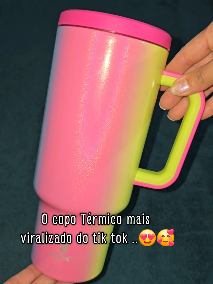 O copo Térmico da Meoky mais viralizado do momento #copotermico #meoky #copotermicomeoky #tiktokshop