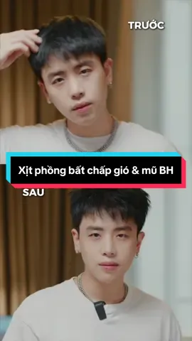 Riêng con xịt phồng này ae HCM có thể yên tâm xài quanh năm, đội mũ và đi gió thoải mái 🫶 #dzaidieu #Akuma #AkumaHCM #XitBongbenh #FluffyHairSpray 