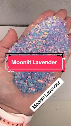 ✨Moonlit Lavender✨ is a brand new GORGEOUS glow glitter! #freedomglitter #glitter #tumbler #snowglobetumbler #glowinthedark 