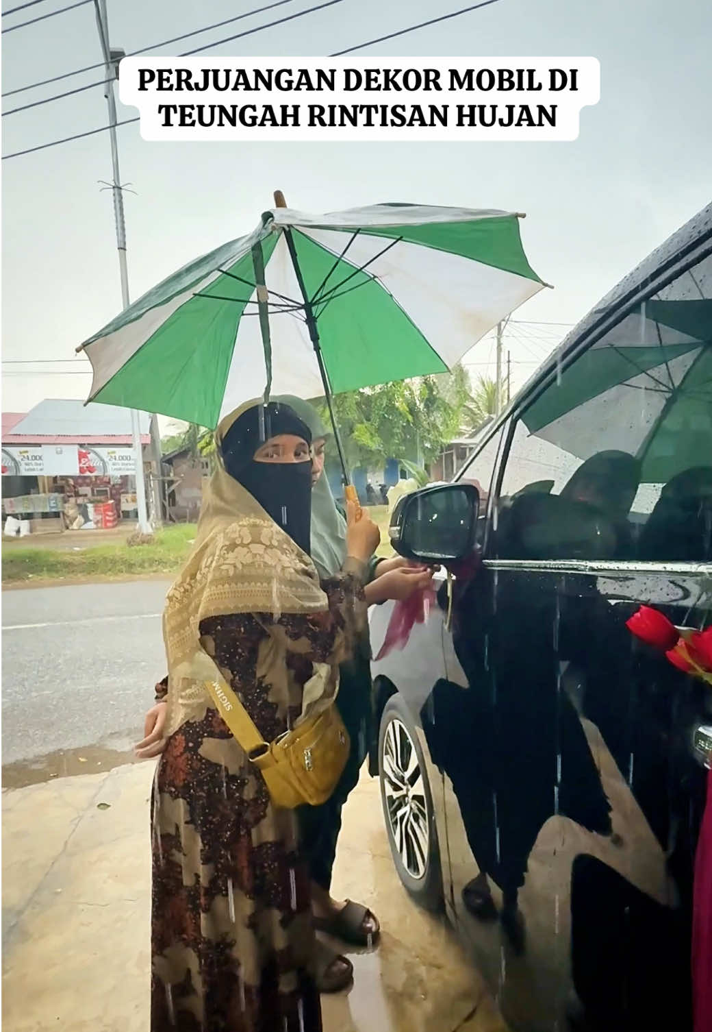 DOUBLE DEKOR ALPHARD MOBIL PENGANTIN BARU#dekormobilpengantin #dekor #alphard 