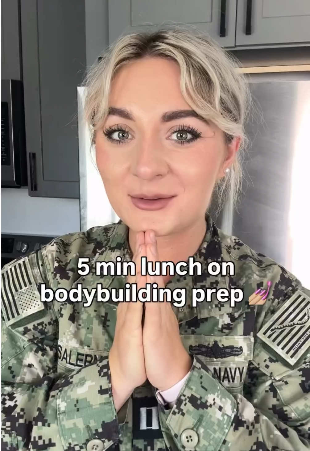 My FAV 5 min meal while on bodybuilding prep!!!  #military #navy #militaryfitness #girlswholift #lifting  