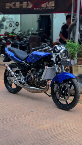 Done restorasi ninja ss blue 💙 Yang mau restorasi motor kesayangan DM saja Owner: @Nofri_Benkk  #ninjass #ninjar #ninja2tak #twostroke 