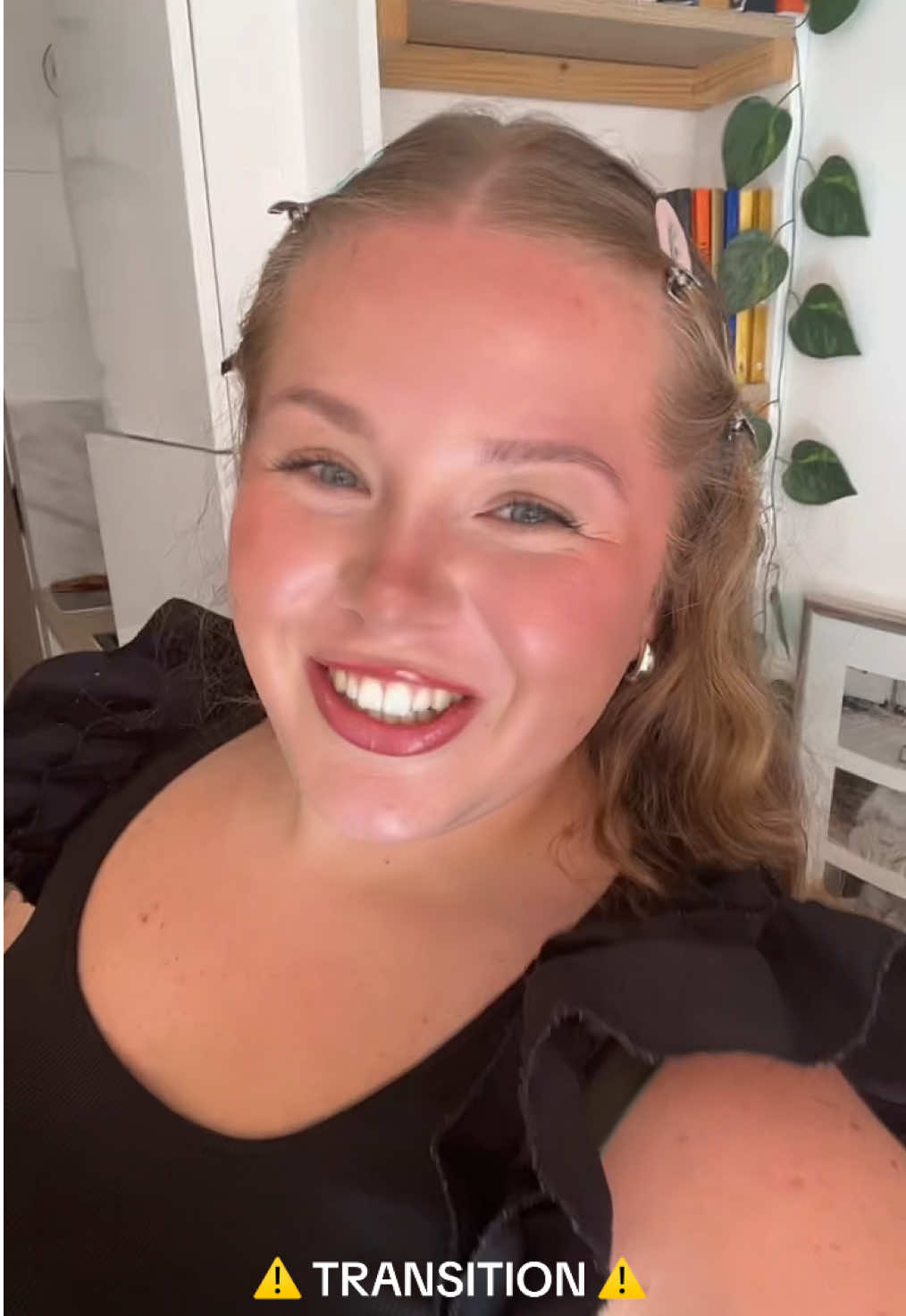 ⚠️ Transition en cours 🤭 #makeup #beauty 