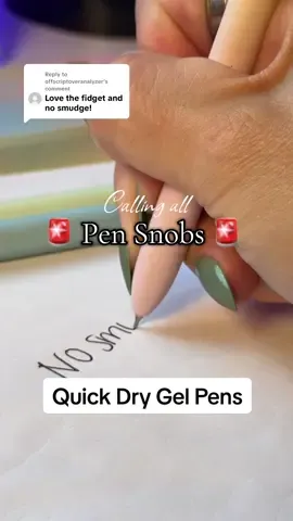 Replying to @offscriptoveranalyzer the best parts 🙂.                                             #pen #pens #gelpen #gelpens #tiktokshopcreatorpicks                 