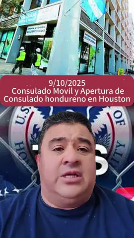 #Pasaportehondureño #Consulado móvil en noviembre alerta en Houston
