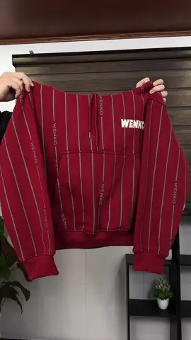 Áo Hoodie Sọc Thêu 2 Lớp Nỉ Bông #aohoodie #xuhuong #macdepmoingay #phoidoxinh #fybシ 