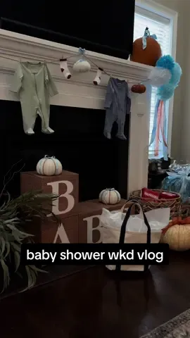 an extra special weekend vlog 🍼🤰🏽🩵🧦 #babyshower #weekend #Vlog #babyboy #auntie 