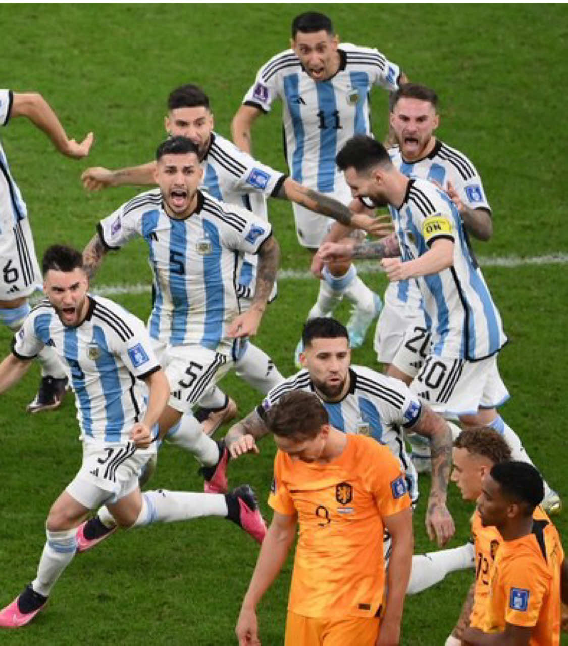Lusail battle⚔️ . . . #fyp #football #argentina #netherlands #messi 