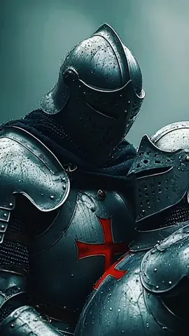 Brotherhood. Honor. Grief. A fallen templar knight carried through the storm after battle... ⚔️🌧️ #darkfantasy  #templar #brothersinarms  #medieval  #creatorsearchinsights 